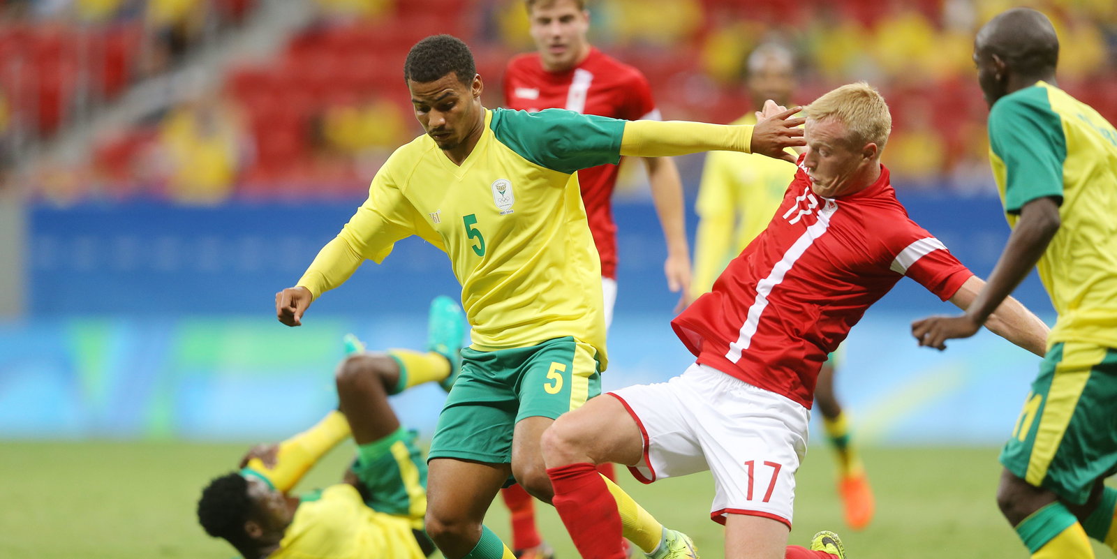 Denmark v South Africa: Men's Football - Olympics: Day 2