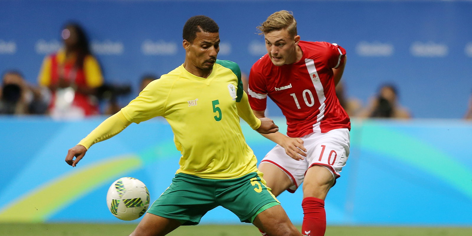 Denmark v South Africa: Men's Football - Olympics: Day 2