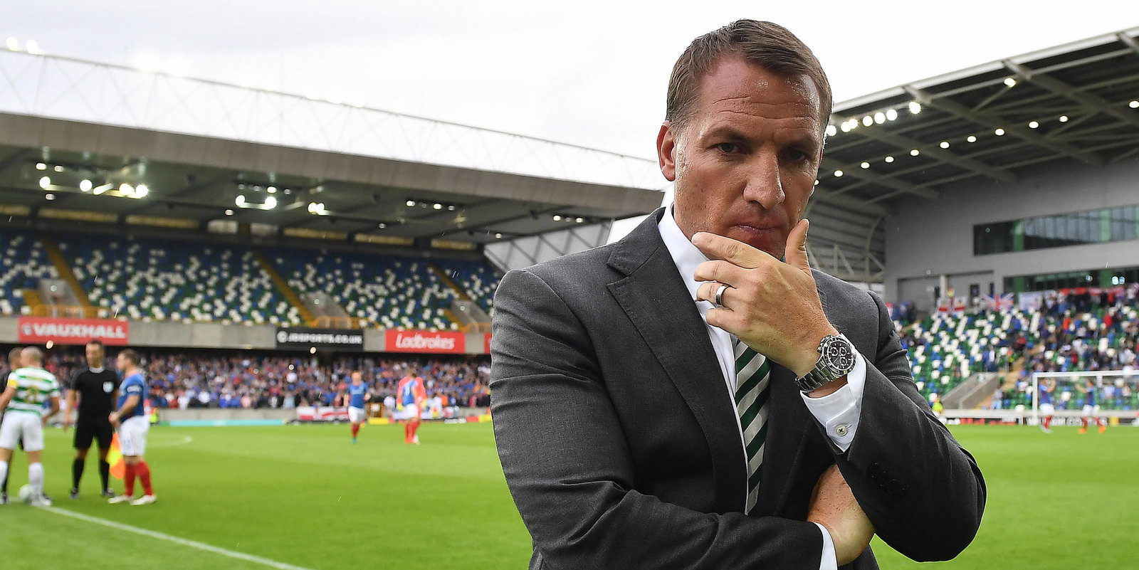 Linfield v Celtic - UEFA Champions League Qualifying Second Round: First Leg