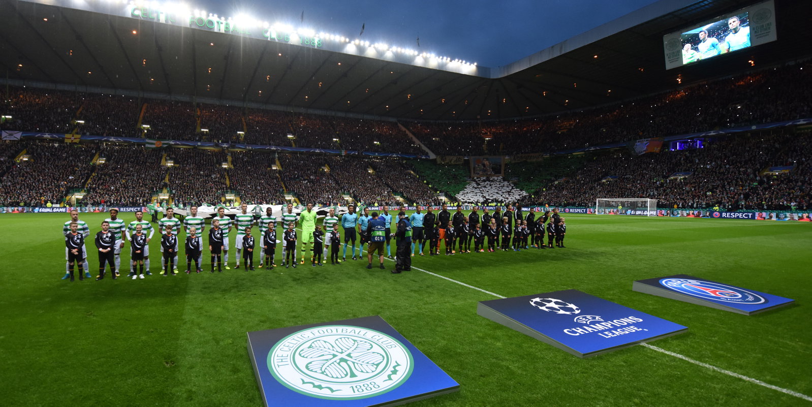 Celtic v Paris Saint Germain - UEFA Champions League