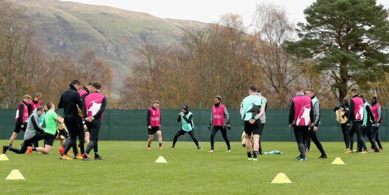 Celtic Training Session