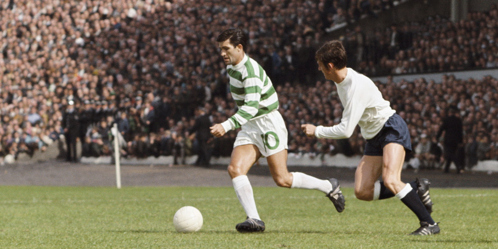 Bertie Auld Celtic v Tottenham Hotspur August 1967