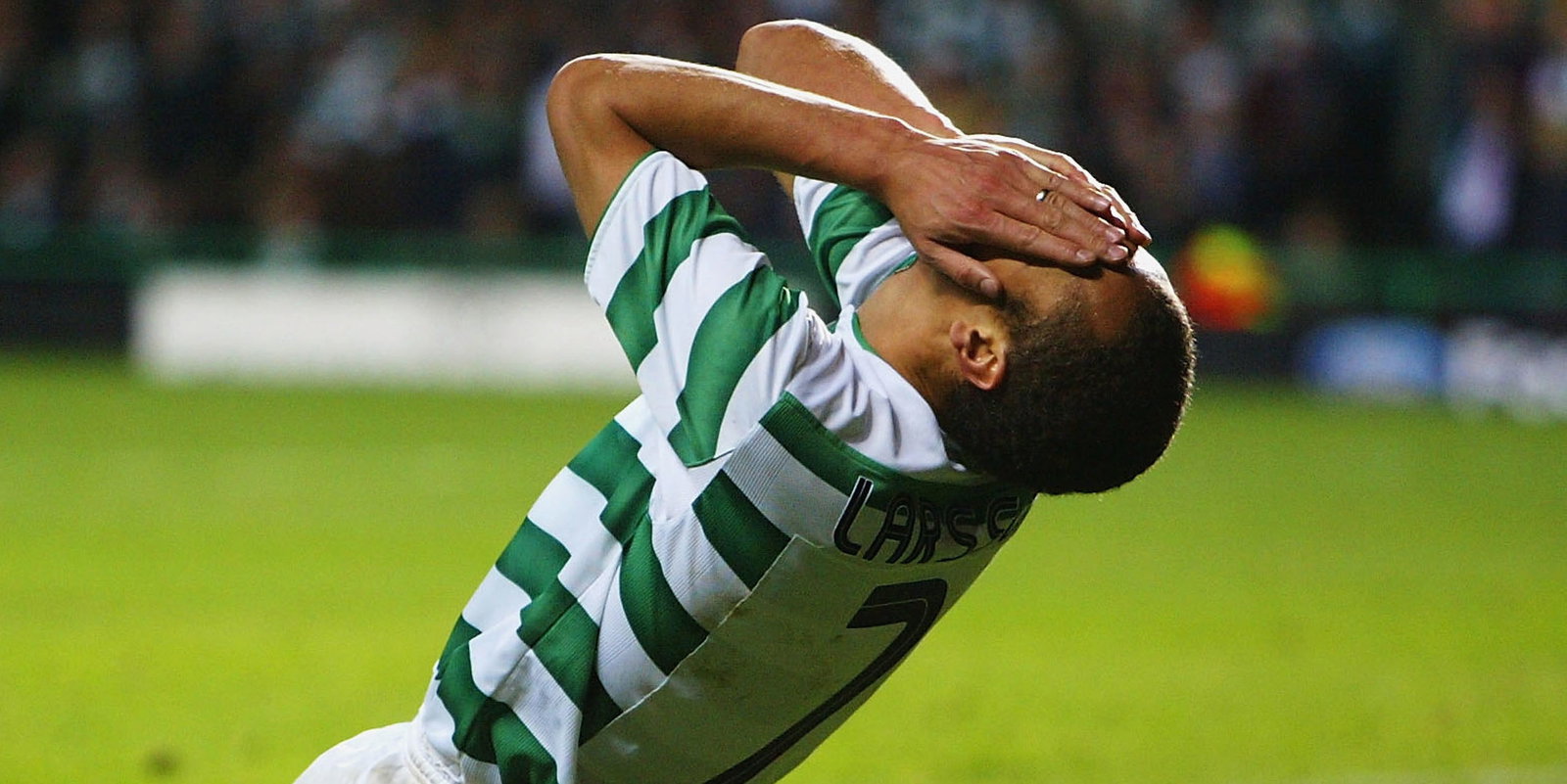 Henrik Larsson of Celtic