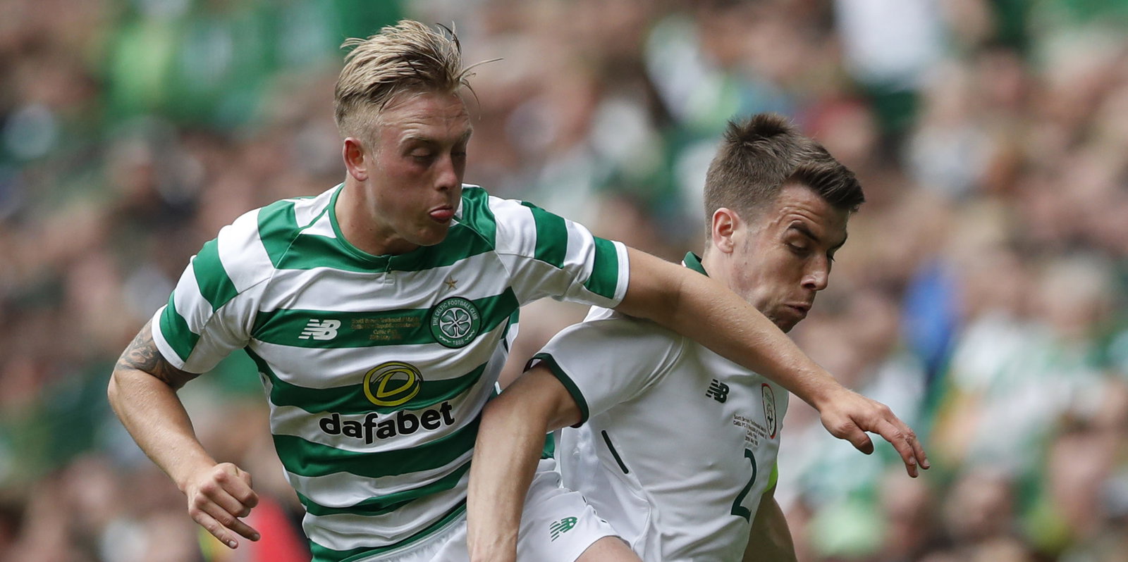 Celtic v Ireland XI