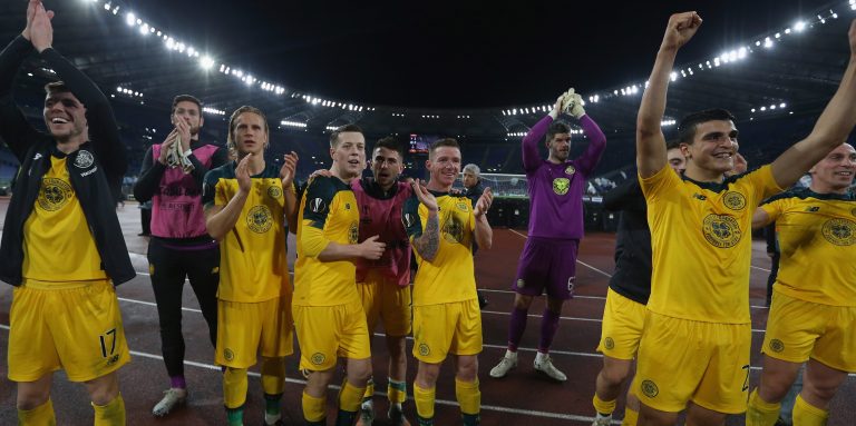 Lazio Roma v Celtic FC: Group E - UEFA Europa League