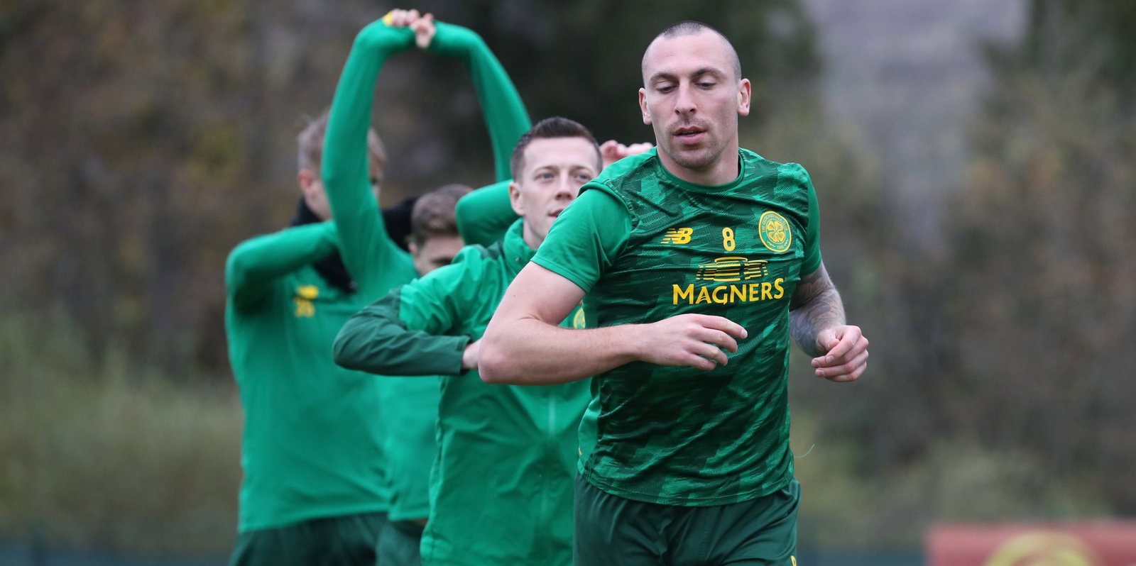 Celtic Training Session and Press Conference