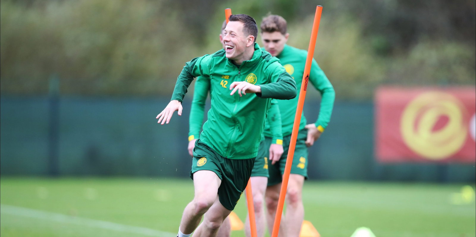 Celtic Training Session and Press Conference
