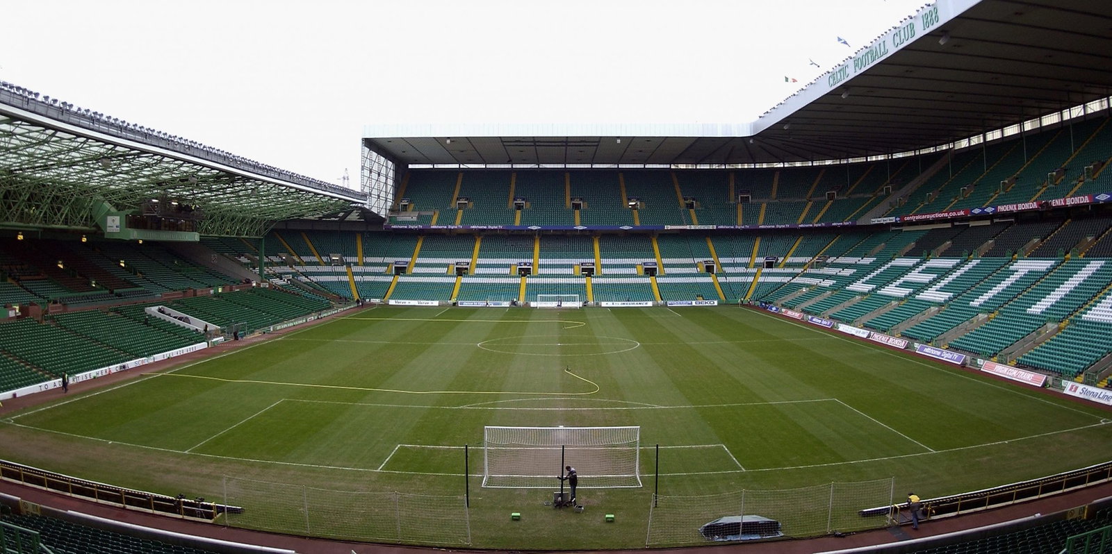 General view of Celtic Park