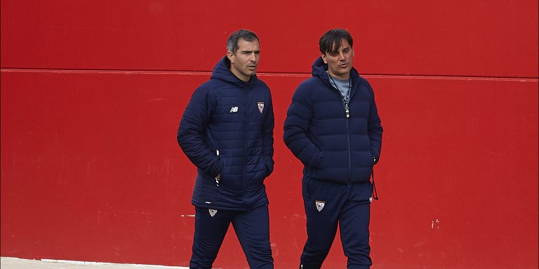 Sevilla FC Training And Press Conference