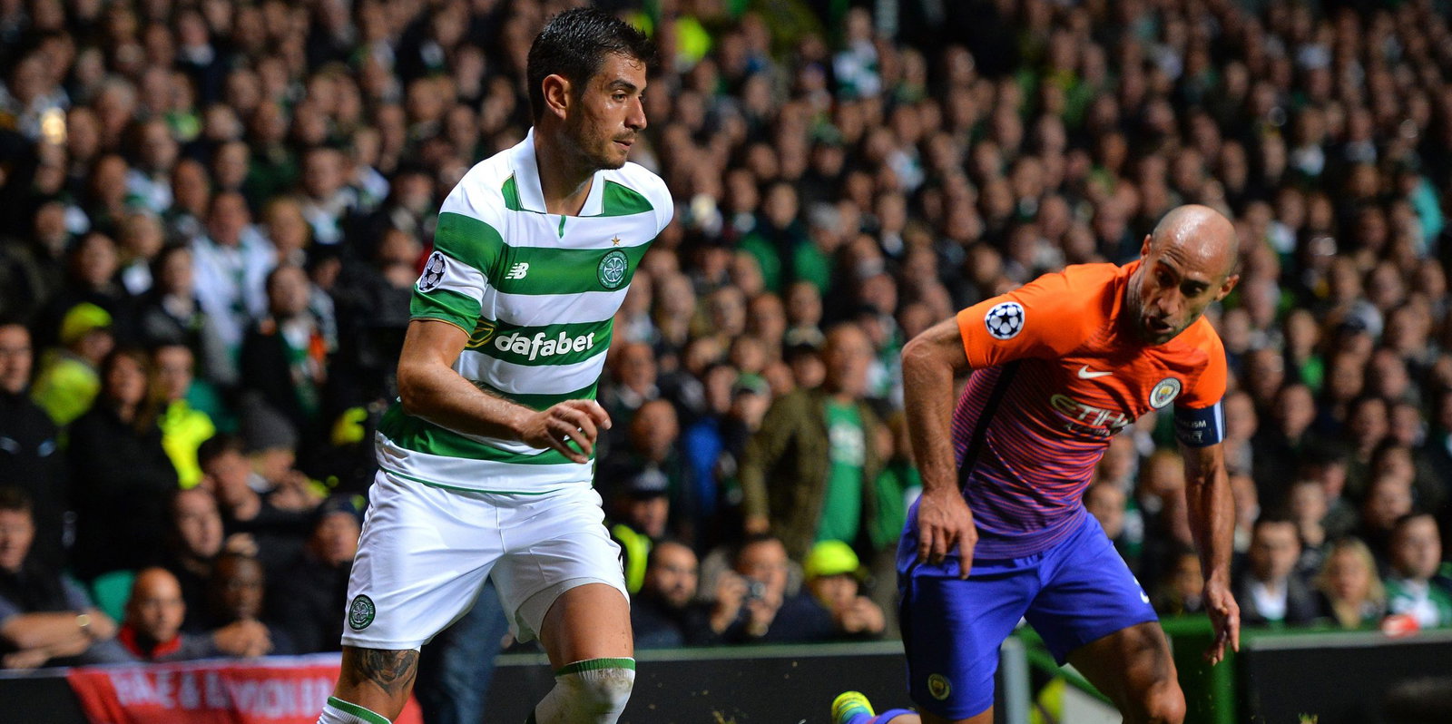 Celtic FC v Manchester City FC - UEFA Champions League