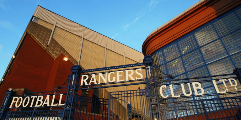 General view of Ibrox Stadium