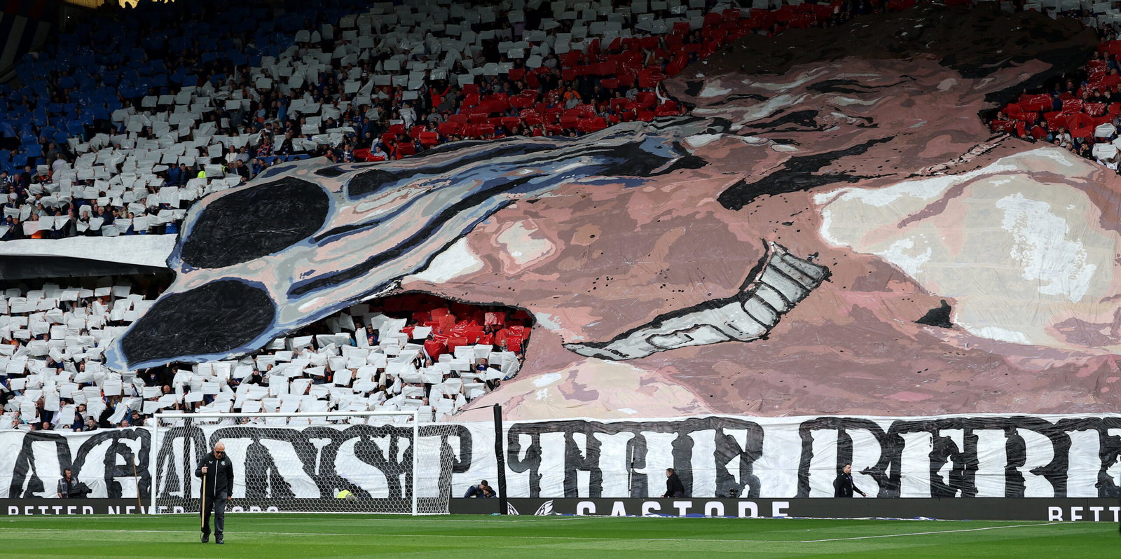 Deja vu at Ibrox for Celtic, as the home fans disgrace themselves in front of the world and absent American eyes…