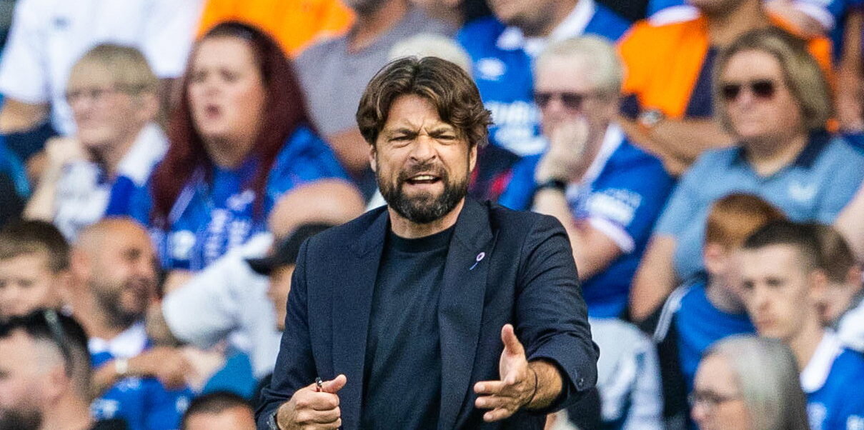 Could Russell Martin find himself SACKED after four league games if his Ibrox side loses to Celtic on the 31st?