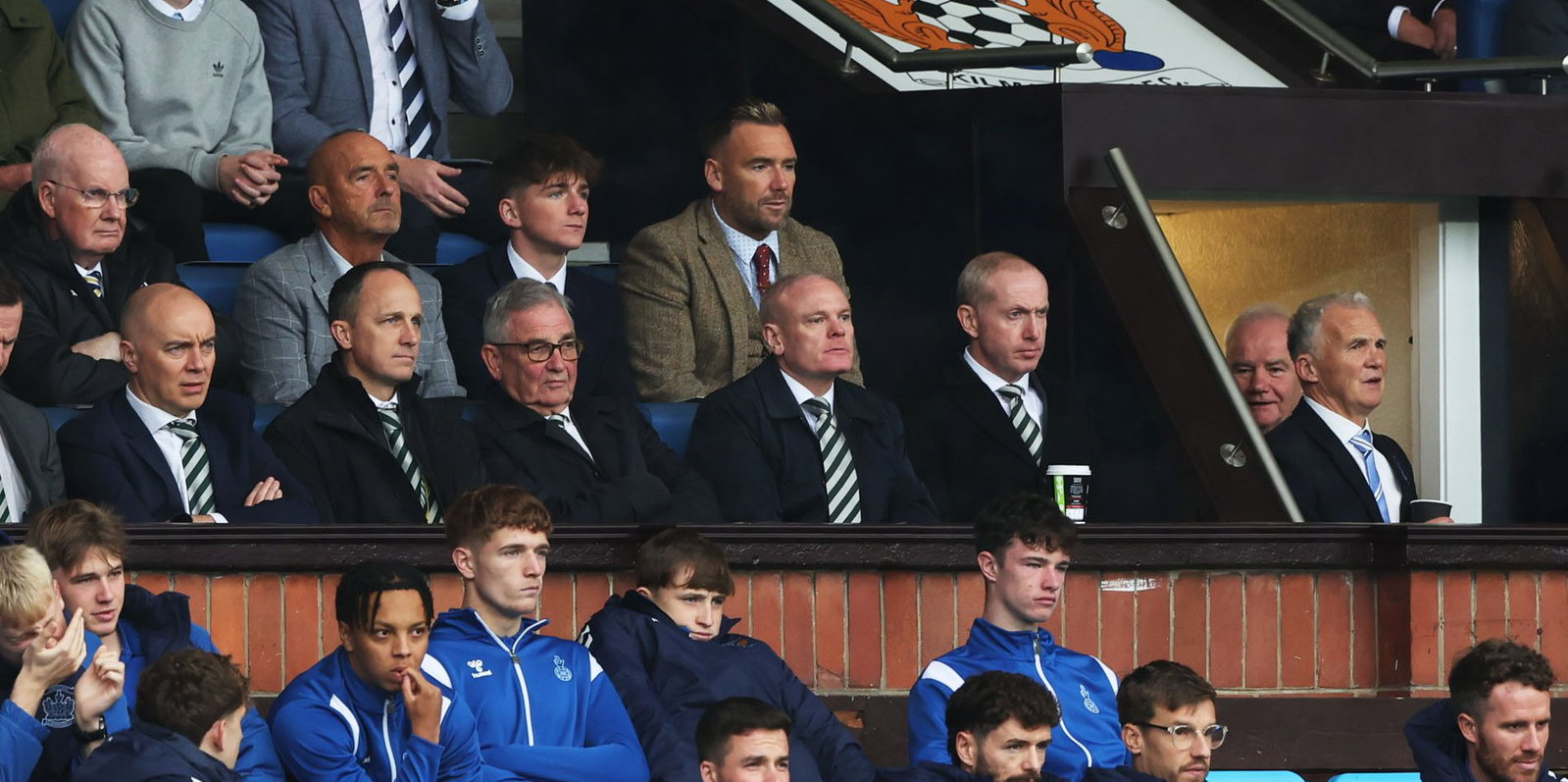 The Celtic board seriously dislikes long, lingering shots of the directors’ box during TV coverage? Well, they’d better get used to it!