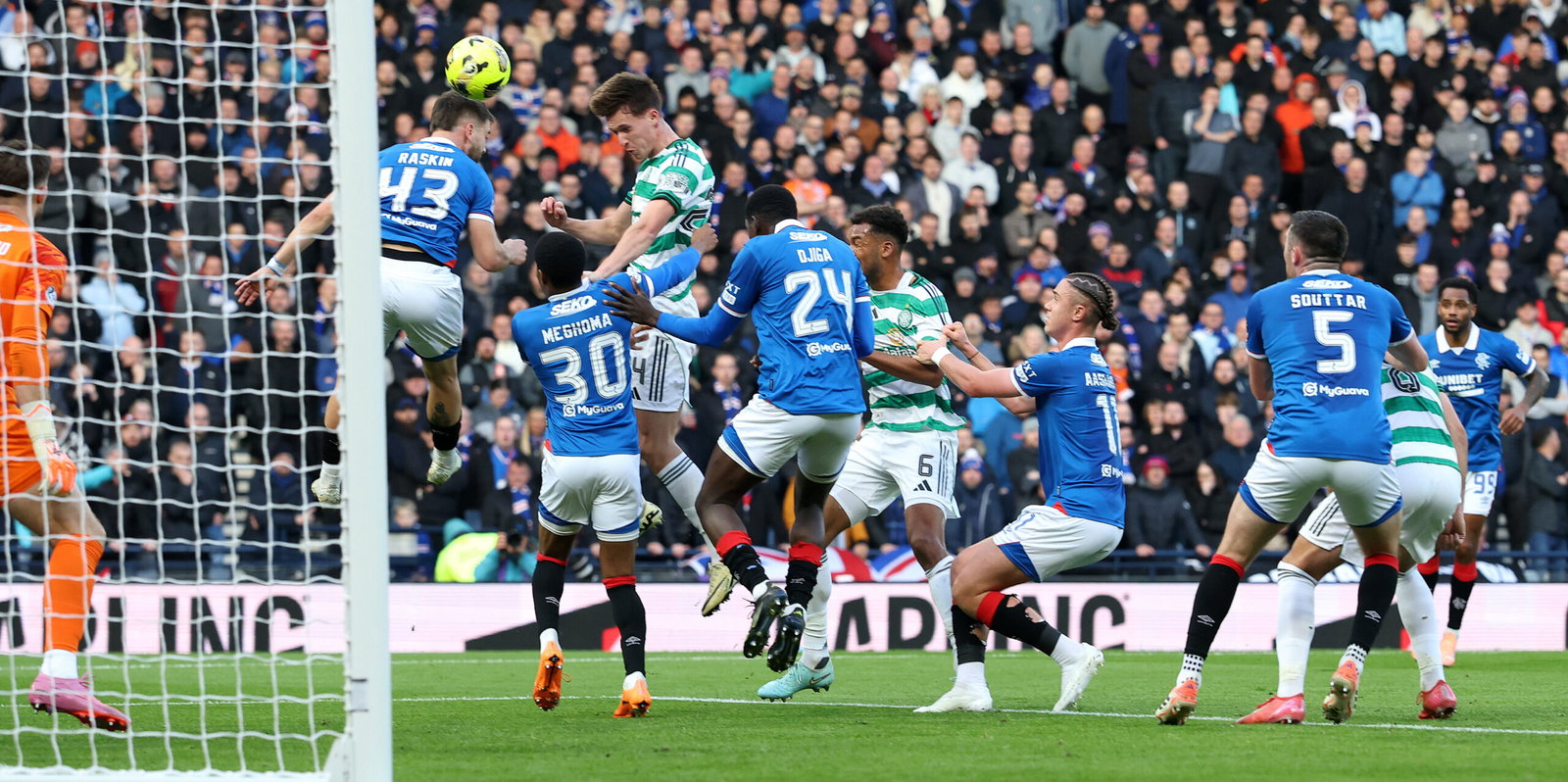 A breakdown of the action from Celtic v Rangers on Sunday
