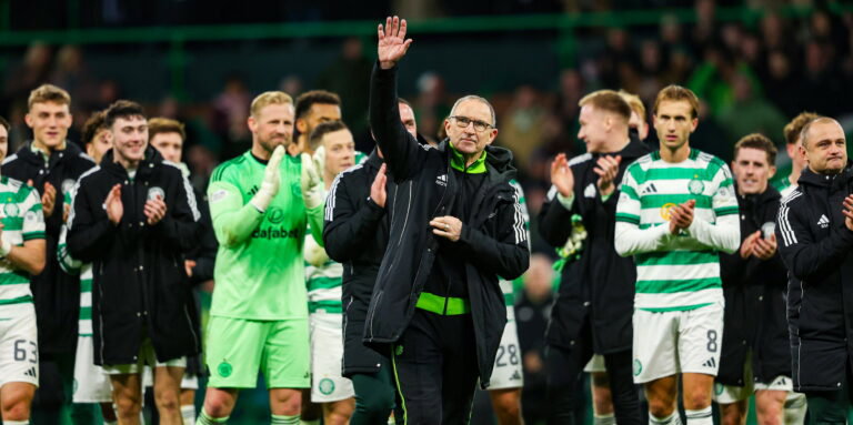 Celtic win again on O’Neill’s emotional farewell