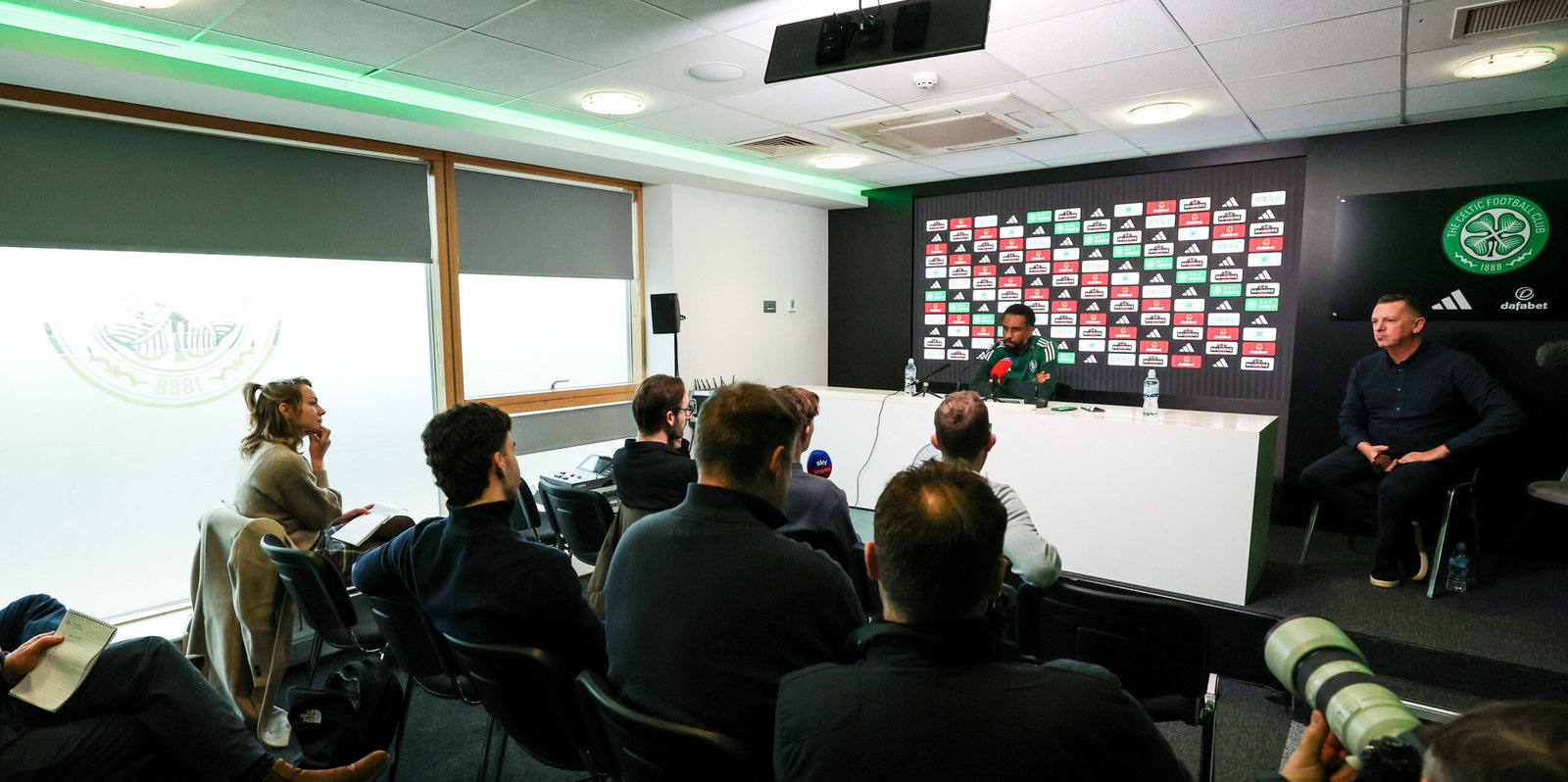 The Celtic CEO seems to think his staged interview will suffice when it when it comes to the new manager, as Nancy faces the media alone