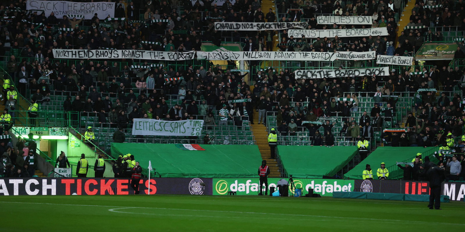 I’d like to thank our wonderful board for robbing me of one of my biggest enjoyments in life, following Celtic has now become torture