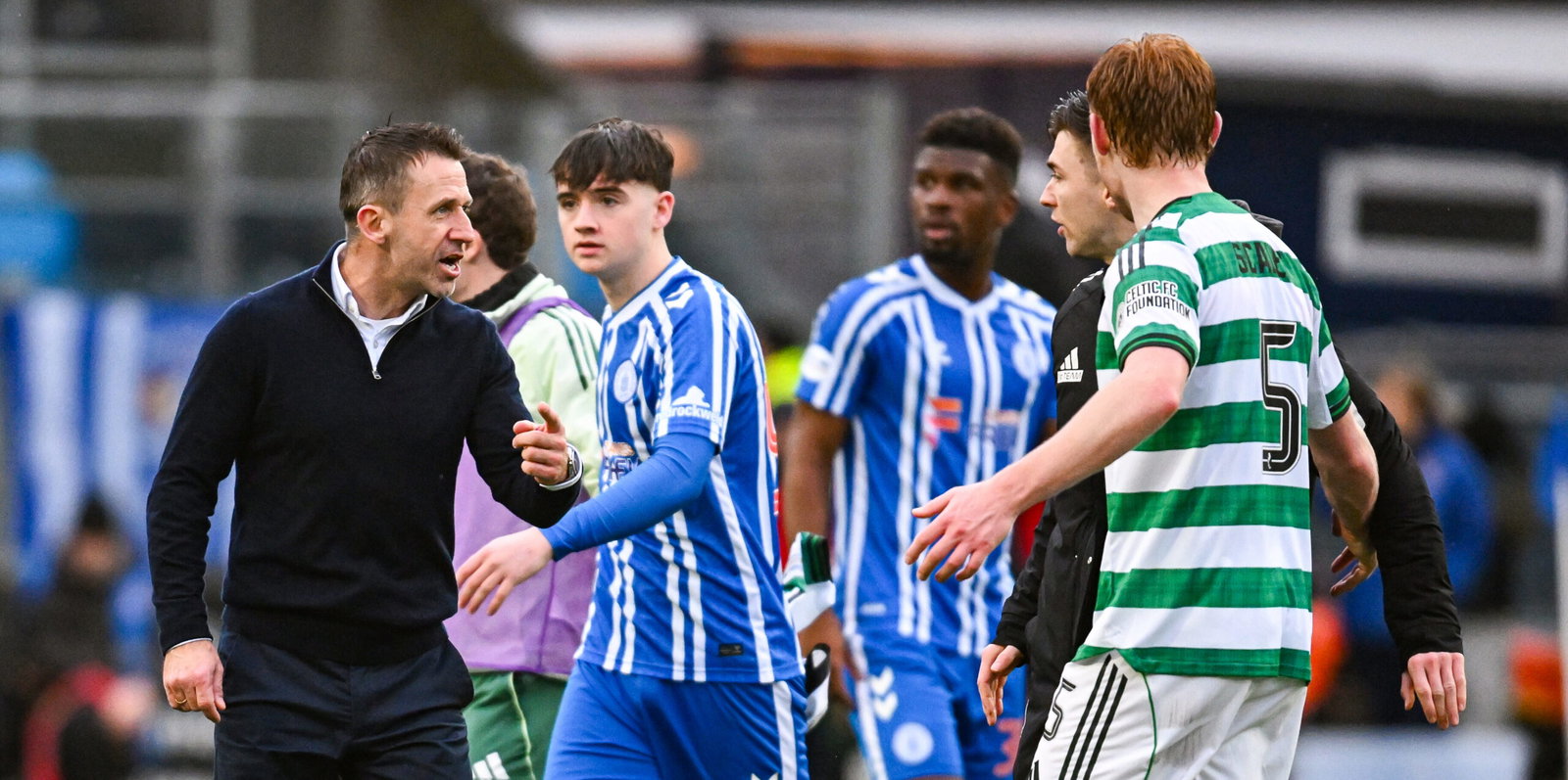McCann proves what a bitter little h** he is after his Kilmarnock side’s loss to Celtic
