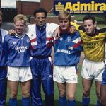 Rangers Admiral kit Launch 1990