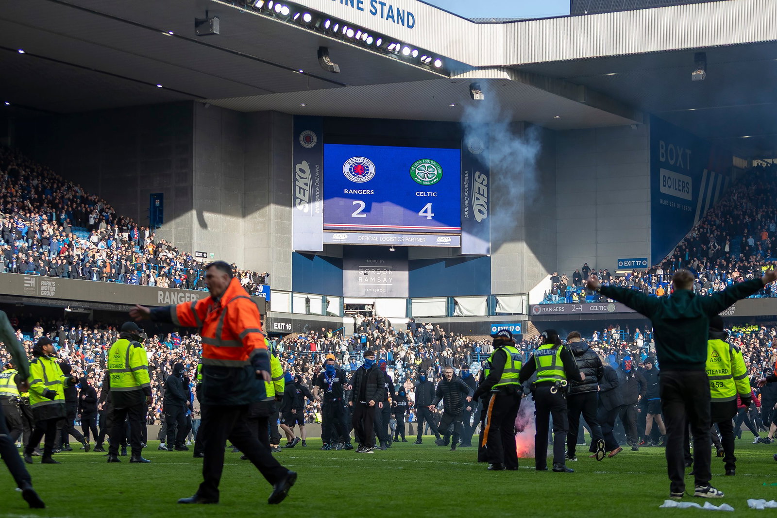 Rangers v Celtic, Scottish Gas Men's Scottish Cup, Quarter Final