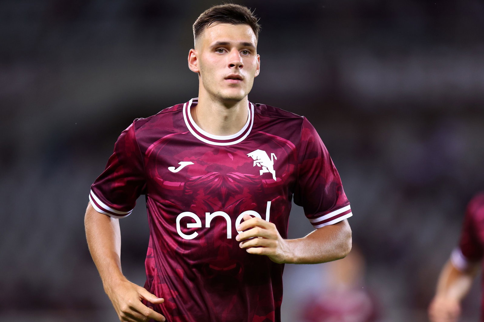 Gvidas Gineitis of Torino Fc looks on during the Coppa