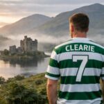Celtic Shirt with clearie on thee back