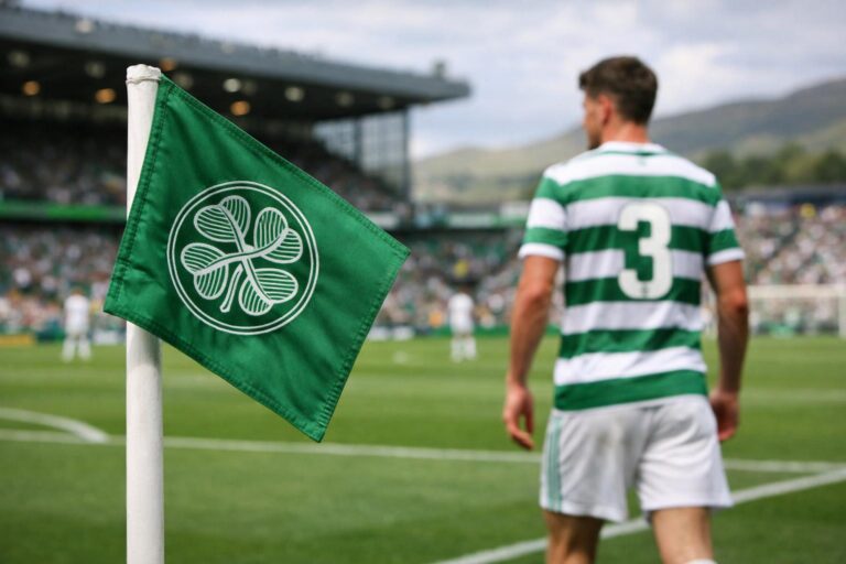 Green clover with - Celtic New Left-Back Transfer Target
