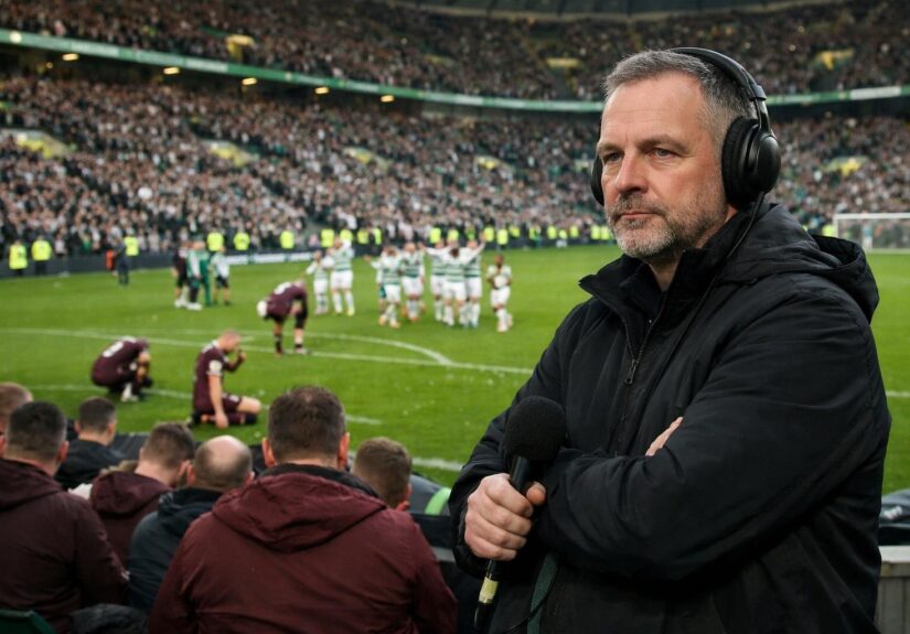Credit where it's due, Martin Geissler was quick to call out the Hearts songbook at Celtic Park yesterday