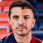Split-Face Stadium Portrait